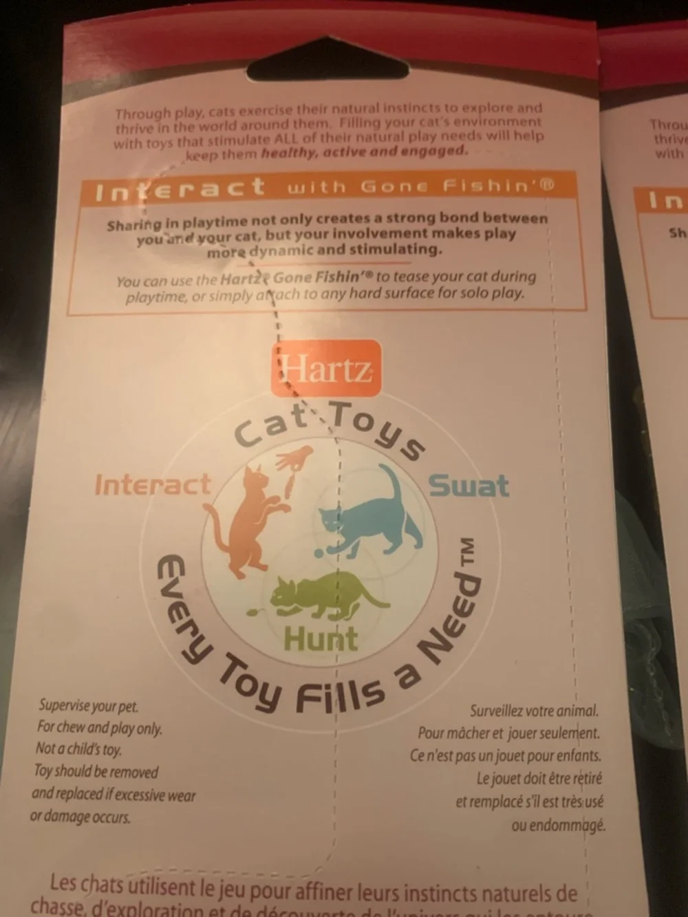 Hartz Gone Fishin' Interactive Cat Toy - Bundle